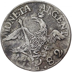 Germany, Friedrich II, 3 Kreuzer 1782, A Berlin