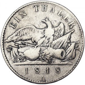 Germany, Friedrich Wilhelm II, Taler 1818, A Berlin