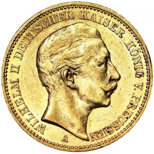 Germany, Wilhelm II, 20 Mark 1895, A Berlin
