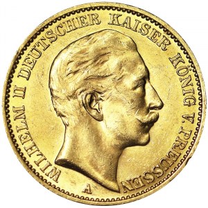 Germany, Wilhelm II, 20 Mark 1911, A Berlin