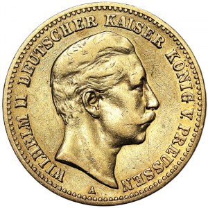Germany, Wilhelm II, 10 Mark 1893, A Berlin