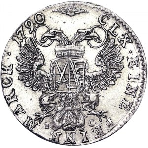 Germany, Friedrich August I, 2 Groschen 1790, Dresden