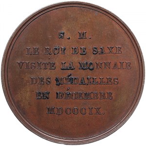 Germany, Friedrich August I of Saxony, Medal 1809