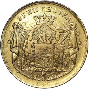 Germany, Karl, 10 Taler 1827, Braunschweig