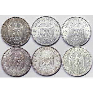Germany, Lot 6 pcs.
