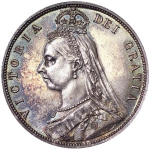 Great Britain, Victoria, 1/2 Crown 1887, London