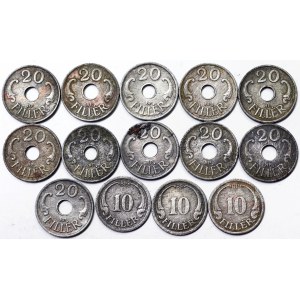 Hungary, Lot 14 pcs.