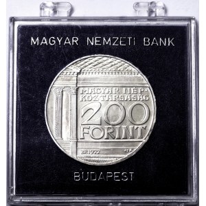 Hungary, 200 Forint 1977, Budapest