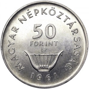 Hungary, 50 Forint 1961, Budapest