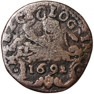 Bologna, Innocente XII, 1/2 Bolognino 1692
