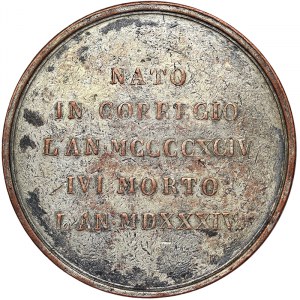 Correggio, Antonio Allegri Il Correggio (1489-1534), Medal 1825