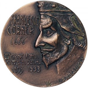 Venice, Francesco Corner, Medal 1993