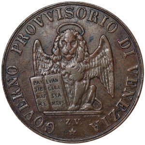 Venice, Provisional Government of Venice, 5 Centesimi 1849