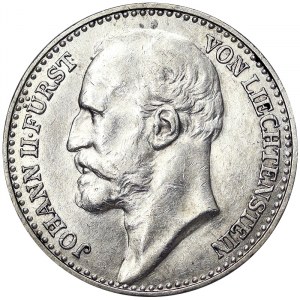Liechtenstein, Johann II, 1 Krone 1900