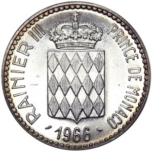 Monaco, Rainier III, 10 Francs 1966, Paris