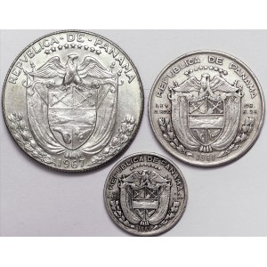 Panama, Lot 3 pcs.