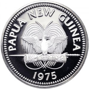 Papua-Nová Guinea, 10 Kina 1975