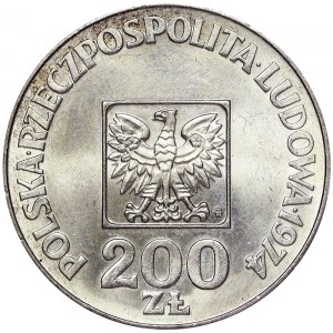Poland, 200 Zlotych 1974