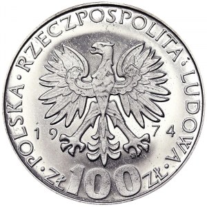 Poland, 100 Zlotych 1974