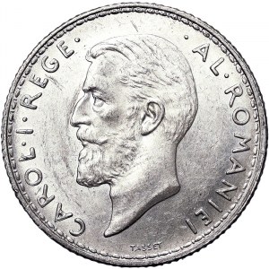 Romania, Carol I as Prince as King, 1 Leu 1914, Bucharest