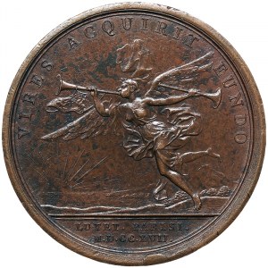 Russia, Peter I, Medal 1717, Paris