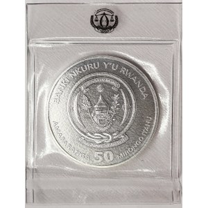 Rwanda, 50 Francs 2016