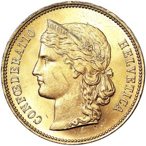 Switzerland, 20 Francs 1894, Bern