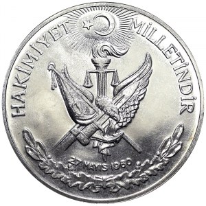 Turkey, 10 Lira 1960