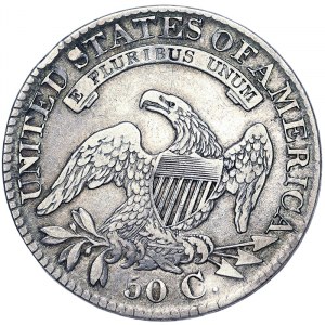 United States, 1/2 Dollar (Capped bust, lettered edge 1807-1836) 1826, Phildelphia