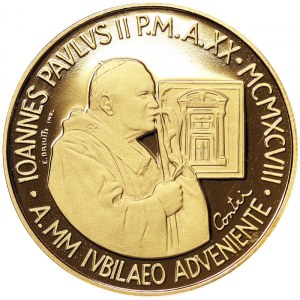 Vatican City, Giovanni Paolo II, 100.000 Lire 1998, Rome