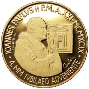 Vatican City, Giovanni Paolo II, 100.000 Lire 1999, Rome