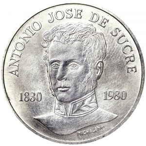 Venezuela, 75 Bolivares 1980