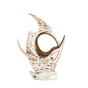 Wytwórnia Wyrobów Ceramicznych Steatyt w Katowicach, Podstawa do lampy - pochłąniacz zapachów Ryba, lata 60. XX w.