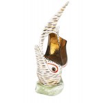 Wytwórnia Wyrobów Ceramicznych Steatyt w Katowicach, Podstawa do lampy - pochłąniacz zapachów Ryba, lata 60. XX w.