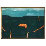 Jerzy Nowosielski (1923 Kraków - 2011 there), Abstract Landscape, 1973