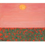 Marek Żuławski (1908 Rzym - 1985 Londyn), Desert in Blossom, 1982