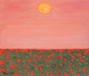 Marek Żuławski (1908 Rzym - 1985 Londyn), Desert in Blossom, 1982