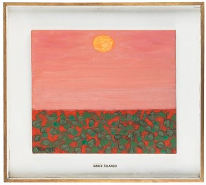 Marek Żuławski (1908 Rzym - 1985 Londyn), Desert in Blossom, 1982