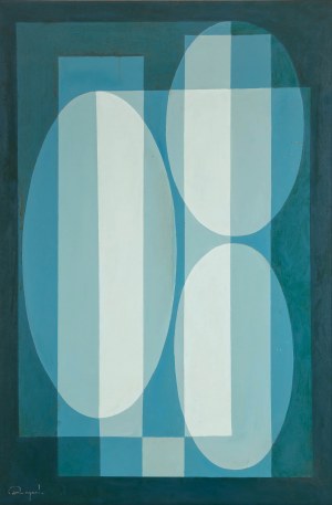Władysław Rogowski (XX w.), Kompozycja geometryczna błękitna