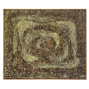 Zdzislaw Stanek (1925-1996), Abstract Landscape from Mielno, 1963