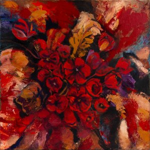 Wanda Wedecka (1919 Homel - 2011 Warszawa), Red tulip