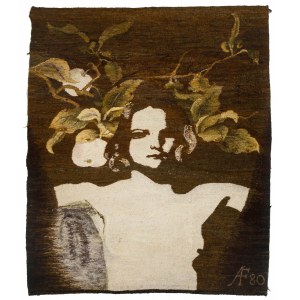 Antoni Fałat (b. 1942 Warsaw), Portrait of a Woman, 1980