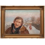 Wlastimil Hofman (1881 Praga - 1970 Szklarska Poręba), Starzec, 1922 r.
