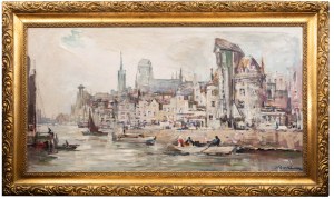 Marian Mokwa (1889 Malary - 1987 Sopot), Motława, lata 60-te XX w.