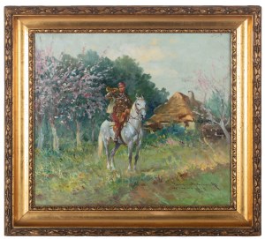 Leonard Winterowski (1868 Kraków - 1927), Trębacz, 1923 r.