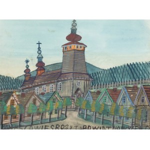 Nikifor Krynicki (1895 Krynica Zdrój - 1968 Folusz), Cerkiew