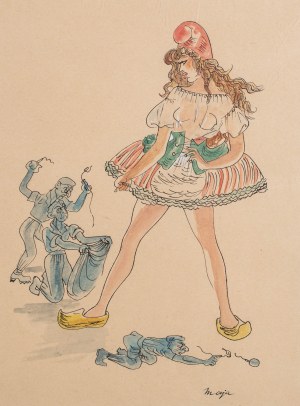 Maja Berezowska (1893 Baranowicze-1978 Warszawa), Wybuchowa dziewczyna