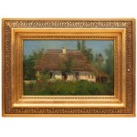 Konstanty Niemczykiewicz (1848-1917), Przed dworkiem, 1894 r.