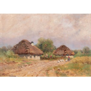 Adam Setkowicz (1875 Kraków - 1945 tamże), Przydrożne chaty