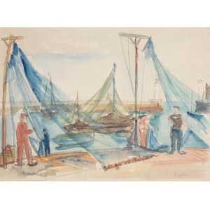 Henryk Epstein (1891 Łódź - 1944 Auschwitz), Rybacy